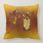 As folhas de outono que Wedding - personalize Travesseiros