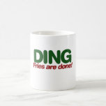 As fritadas de Ding são feitas Caneca
