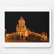 As luzes da plaza mousepad