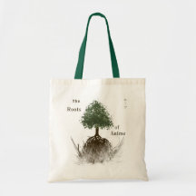 As raizes do Anime Bolsas De Lona