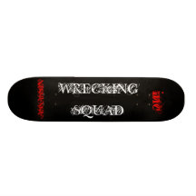 assassino inc que destrói o conselho do pelotão skate boards