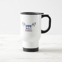 Assistente médico P Crossstitch Caneca