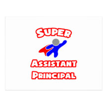 Assistente principal super cartão postal