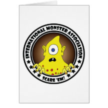 ASSOC. DO MONSTRO. #3a Cartões