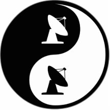 Astrofísica de Yin Yang Fotoescultura