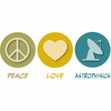 Astrofísica do amor da paz esculturafoto