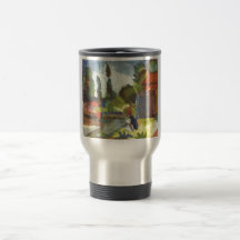 August Macke - pata de Islândia com árabe de assen Caneca