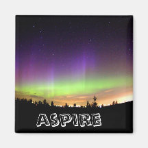 Aurora boreal imãs
