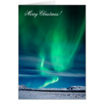Aurora Borealis - Feliz Natal Cartões