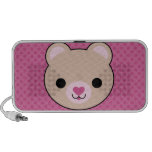 Auto-falante bonito mega do urso de ursinho de Kaw Caixinhas De Som Para Laptop