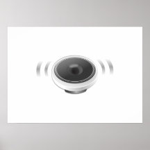 Auto-falante da música poster
