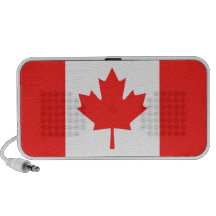 Auto-falante do Doodle da bandeira de Canadá Caixinha De Som Para Notebook