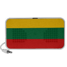auto-falante do doodle da bandeira de país de lith caixinhas de som para notebook
