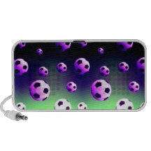 Auto-falante do Doodle da bola de futebol Caixinhas De Som