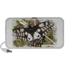 Auto-falante do Doodle da borboleta Caixinha De Som Para Notebook