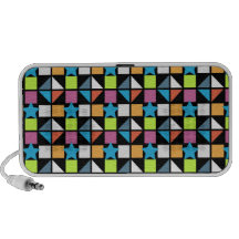 Auto-falante do Doodle das formas Caixinhas De Som Para Mp3