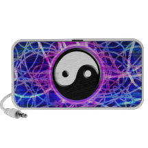 Auto-falante do Doodle de Yin Yang Caixinhas De Som Para Mp3