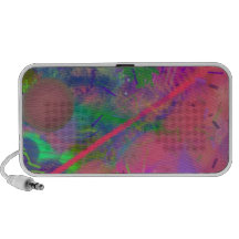 Auto-falante do Portable do abstrato do Pastel da  Caixinha De Som Para iPod