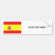 Autocolante no vidro traseiro da BANDEIRA da ESPAN Adesivo