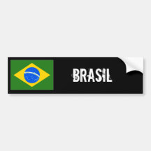 Autocolante no vidro traseiro de Brasil Adesivos