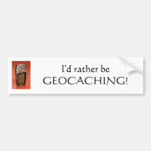 Autocolante no vidro traseiro de Geocaching Adesivos