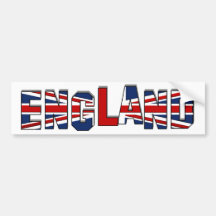 Autocolante no vidro traseiro de Inglaterra Adesivos