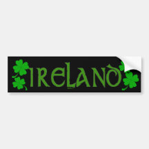 Autocolante no vidro traseiro de Ireland 10 Adesivo