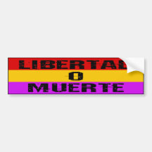 Autocolante no vidro traseiro de Libertad Adesivos