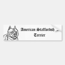 Autocolante no vidro traseiro de Staffordshire Ter Adesivos