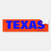 AUTOCOLANTE NO VIDRO TRASEIRO DE TEXAS ADESIVO