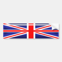 Autocolante no vidro traseiro de Union Jack Adesivos