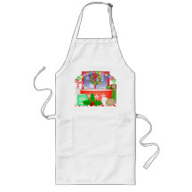 Avental do padeiro/cozinheiro de Chyristmas