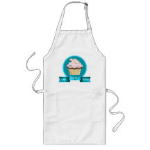 Avental feito sob encomenda da padaria do cupcake 