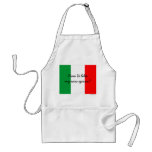 Avental italiano engraçado do cozinheiro