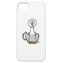 Avestruz dos desenhos animados iPhone 5 capa