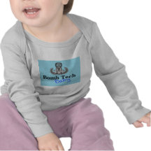 azuis bebés da tecnologia da bomba tshirt