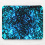 Azul abstrato moderno Mousepad do design