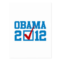 AZUL DE OBAMA 2012 DO VOTO CARTÕES POSTAIS