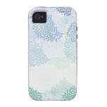 Azul estourado "flor" capas casemate