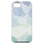 Azul estourado "flor" capas casemate