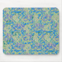 Azul Mousepad do vintage