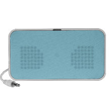 Azul Pastel da cor sólida Caixinha De Som Para iPod
