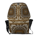 Azulejo retro projetado para seu rickshaw novo Mes Bolsa Mensageiro