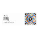 Azulejos Modelo Cartões De Visita