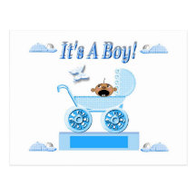 BabyBuggy-Menino do AA Cartoes Postais
