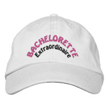 Bachelorette Extraordinaire Boné Bordado