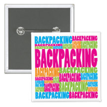 Backpacking colorido boton