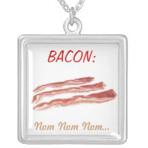Bacon para ela bijuteria
