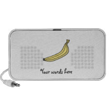 Banana Caixinhas De Som Para iPhone