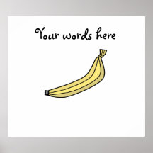 Banana Pôsteres
